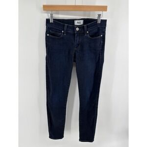 Paige Verdugo Ankle Sz 27 (meas 26) Low Rise Skinny Stretch Dante Jeans USA Made